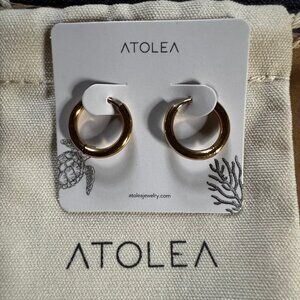 Atolea Classic Hoop Earrings, Mini